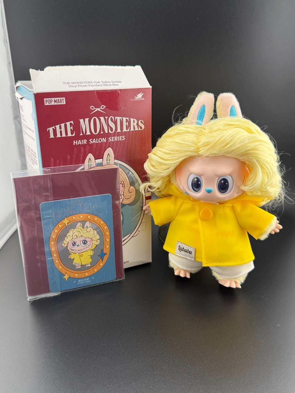 The Monsters Labubu Hair Salon Series [After Rain] BRAND NEW